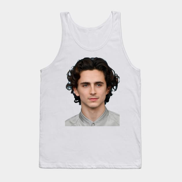 Thimotée Chalamet Tank Top by ghjura